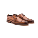 Brown Leather Oxford Shoes