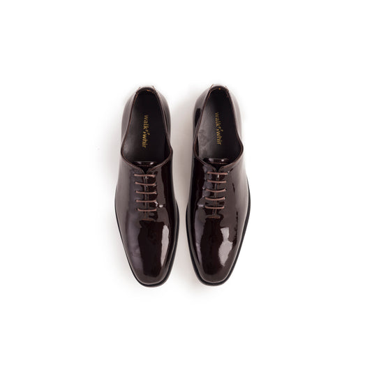 Black Leather Oxford Shoes
